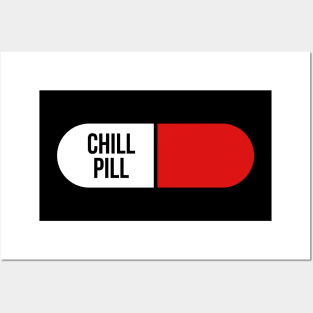 Chill Pill Posters and Art